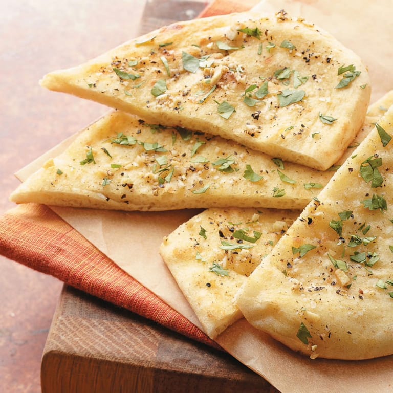 Delicious Garlic Naan