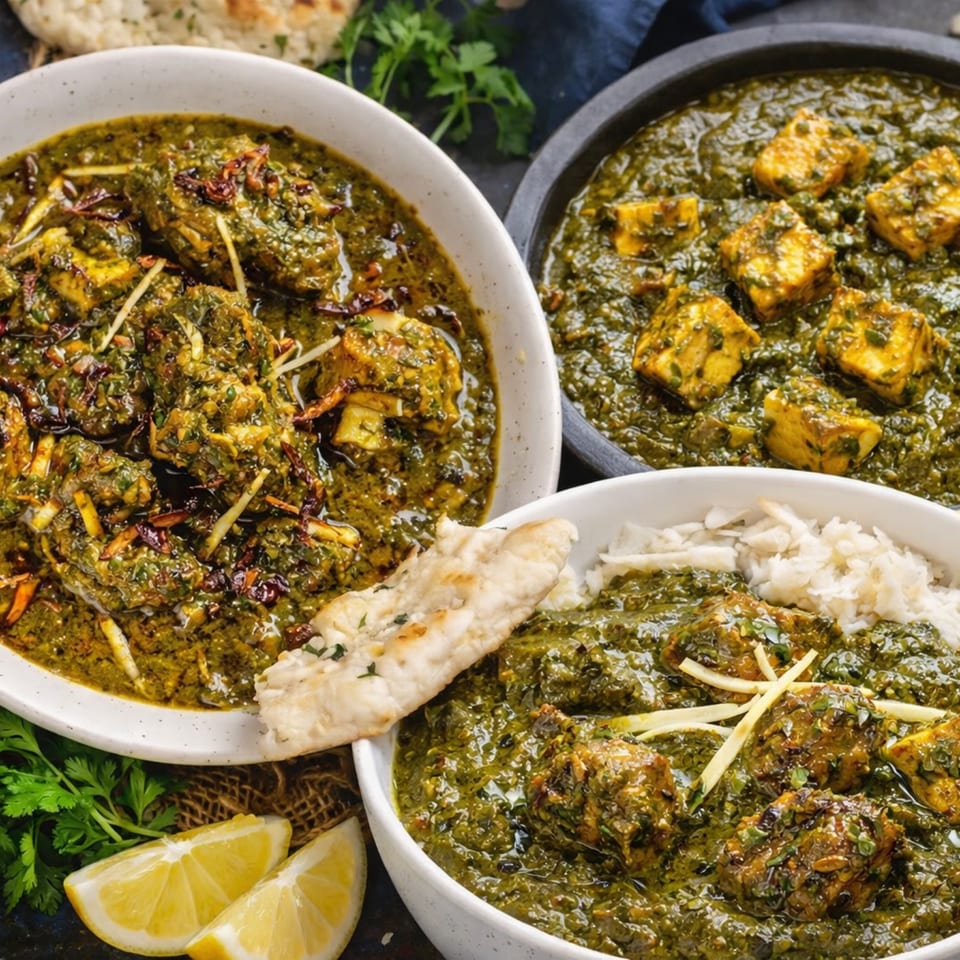 Delicious Saag Dishes Await